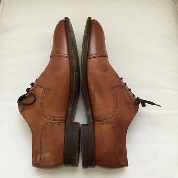 Alfred Sargent Holkham Cognac Premier Collection Cap Toe Oxford Size 9 UK/9.5 US main image 13